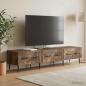 Preview: TV-Schränk Geräucherte Eiche 147 x 34,5 x 30 cm Holzwerkstoff
