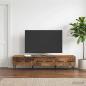 Preview: ARDEBO.de - TV-Schränk Altholz 147 x 34,5 x 30 cm Holzwerkstoff