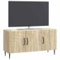 Preview: TV-Schränk Sonoma-Eiche 99 x 34,5 x 50 cm Holzwerkstoff