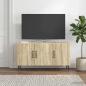 Preview: TV-Schränk Sonoma-Eiche 99 x 34,5 x 50 cm Holzwerkstoff