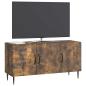 Preview: TV-Schränk Geräucherte Eiche 99 x 34,5 x 50 cm Holzwerkstoff