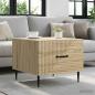 Preview: ARDEBO.de - Couchtisch Sonoma-Eiche 49 x 50 x 40 cm Holzwerkstoff