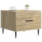Preview: Couchtisch Sonoma-Eiche 49 x 50 x 40 cm Holzwerkstoff