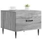 Preview: Couchtisch Graues Sonoma 49 x 50 x 40 cm Holzwerkstoff