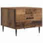 Preview: Couchtisch mit Schubladen Altholz 49 x 50 x 40 cm Holzwerkstoff