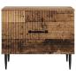 Preview: Couchtisch mit Schubladen Altholz 49 x 50 x 40 cm Holzwerkstoff