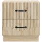 Preview: Nachttisch Sonoma-Eiche 43 x 34,5 x 44,5 cm Holzwerkstoff