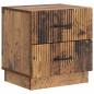 Preview: Nachttisch Altholz 43 x 34,5 x 44,5 cm Holzwerkstoff