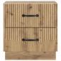 Preview: Nachttisch Artisan-Eiche 43 x 34,5 x 44,5 cm Holzwerkstoff