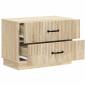 Preview: Nachttisch Sonoma-Eiche 62 x 34,5 x 44,5 cm Holzwerkstoff