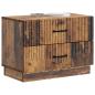 Preview: Nachttisch Altholz 62 x 34,5 x 44,5 cm Holzwerkstoff