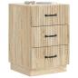 Preview: Nachttisch Sonoma-Eiche 43 x 41 x 63,5 cm Holzwerkstoff