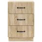 Preview: Nachttisch Sonoma-Eiche 43 x 41 x 63,5 cm Holzwerkstoff