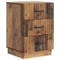 Preview: Nachttisch Altholz 43 x 41 x 63,5 cm Holzwerkstoff