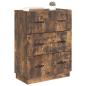 Preview: Schubladenschrank Geräucherte Eiche 66 x 34,5 x 87 cm