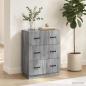 Preview: Schubladenschrank Graues Sonoma 66 x 34,5 x 87 cm Holzwerkstoff