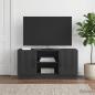 Preview: TV-Schränk 102 x 34,5 x 47 cm Schwarz Holzwerkstoff