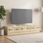 Preview: TV-Schränk Sonoma-Eiche 147 x 34,5 x 27 cm Holzwerkstoff