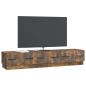 Preview: TV-Schränk Geräucherte Eiche 147 x 34,5 x 27 cm Holzwerkstoff