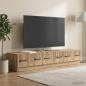 Preview: TV-Schränk 147 x 34,5 x 27 cm Artisan-Eiche Holzwerkstoff