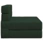 Preview: Klappsofa Bett Dunkelgrün 70 x 80 x 60 cm Stoff