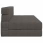 Preview: Klappsofa Bett Dunkelgrau 152 x 86,5 x 60 cm Stoff