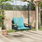 Preview: Hängesessel mit Kissen Schwarz 63x62x40 cm Poly Rattan