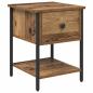 Preview: Nachttisch Altholz 34 x 35,5 x 45 cm Holzwerkstoff