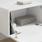 Preview: TV-Wandschrank 60 x 31 x 29,5 cm Weiß Holzwerkstoff