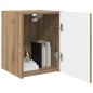 Preview: TV-Wandschrank 2 stk. Artisan Eiche Holzwerkstoff