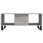 Preview: Couchtisch Grau Sonoma 90x50x36,5 cm Holzwerkstoff