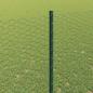 Preview: Sechseckzaun mit Pfosten 100 x 1,5 m PVC-beschichteter Stahl