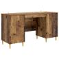 Preview: Schreibtisch mit Regal Altholz 142,5 x 50 x 75 cm Holzwerkstoff