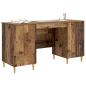 Preview: Schreibtisch mit Regal Altholz 142,5 x 50 x 75 cm Holzwerkstoff