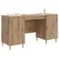 Preview: Schreibtisch Artisan-Eiche Holzwerkstoff 142,5 x 50 x 75 cm