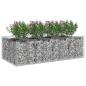 Preview: Gabionen-Hochbeet 2 stk. 200 x 100 x 60 cm Verzinkter Stahl