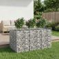 Preview: ARDEBO.de - Gabionen-Hochbeet 2 stk. 150 x 100 x 100 cm Verzinkter Stahl