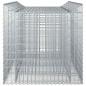Preview: Gabionen-Hochbeet 2 stk. 200 x 100 x 100 cm Verzinkter Stahl