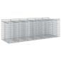 Preview: Gabionen-Hochbeet 3 stk. 300 x 100 x 100 cm Verzinkter Stahl