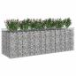 Preview: Gabionen-Hochbeet 3 stk. 300 x 100 x 100 cm Verzinkter Stahl