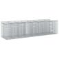 Preview: Gabionen-Hochbeet 4 stk. 400 x 100 x 100 cm Verzinkter Stahl