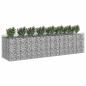 Preview: Gabionen-Hochbeet 4 stk. 400 x 100 x 100 cm Verzinkter Stahl