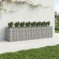 Preview: Gabionen-Hochbeet 4 stk. 400 x 100 x 100 cm Verzinkter Stahl