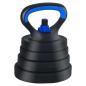 Preview: 4-in-1 Hantelset 40 kg Schwarz und Blau Zement und Eisensand