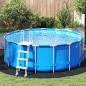 Preview: ARDEBO.de - Bodenfolie für Pools Ø 244 cm (1 mm) Rund Vliesstoff Schwarz