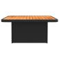 Preview: 2 Stück Garten Mittel Sofa Mit Hochklapptisch Poly-Rattan
