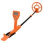 Preview: Metalldetektor mit LCD-Display 2 Modelle 19 cm Spule Gelb