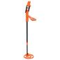 Preview: Metalldetektor mit LCD-Display 2 Modelle 19 cm Spule Gelb