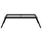 Preview: Faltbarer Campinggrill 58 x 31 x 2 cm Legierter Stahl Schwarz