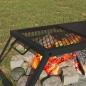 Preview: Faltbarer Campinggrill 31,5 x 26,5 x 4 cm Legierter Stahl